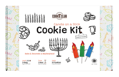 Candle on a Stick Cookie Kit