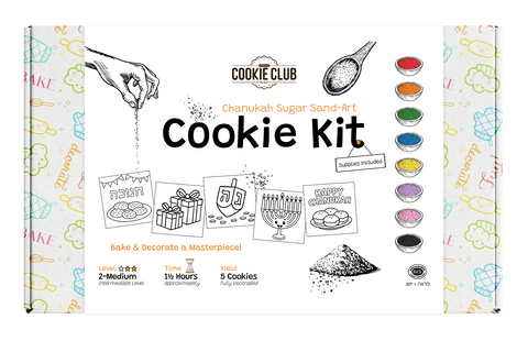 Chanukah Sugar Sand-Art Cookie Kit