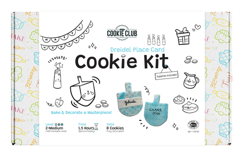 Dreidel Place Card Cookie Kit